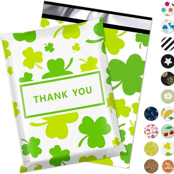12 pcs St. Patrick's Day Poly Mailer - Picture 4 of 4